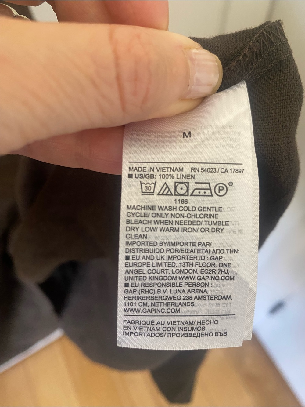 Banana Republic Linen Pocket Maxi Dress - Picture 7 of 7
